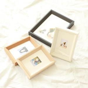 나무액자 탁상 벽걸이 겸용 개별박스포장 3x5 4x6 5x7 6x8 8x10 A4