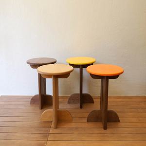 w-09 자작나무 합판 튤립 스툴 협탁 사이드테이블