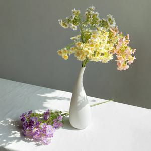 안개초 부쉬 4종 생화같은 고급 성묘 조화 산소 미니 꽃 다발 수목장 장식