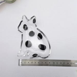 앉은 고양이 레진 공예 아트 트레이 실리콘 몰드 악세사리 부자재