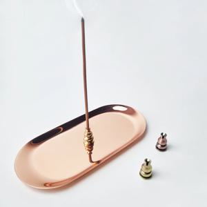 조롱박 인센스 스틱 홀더 메탈 나그참파 hem 스틱 향 피우기 꽂이 받침대 버너 향초