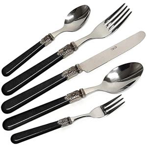 이태리 아베르트 마야 커트러리 양식기 5종세트 디너포크+디너나이프+디너스푼+티포크+티스푼