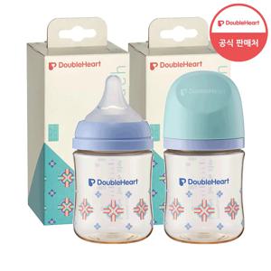 3세대 PPSU 헤리티지 160ml 젖병 2개(젖꼭지S 2개)