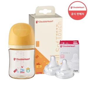 3세대 160ml 헤리티지 젖병1개(젖꼭지S포함)+젖꼭지2개