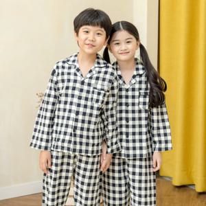 6016 고방체크 아동잠옷 어린이잠옷 주니어잠옷