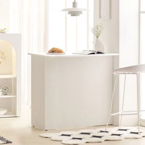 [리퍼] 스테이 템바보드 800 E0목재 수납 홈바 조리대 다용도 바테이블