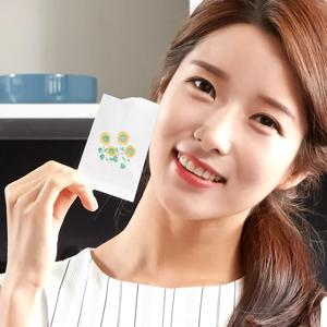 사각봉투 일회용컵 한모금컵 생수컵 정수기컵 새하얀 위생컵 납작컵