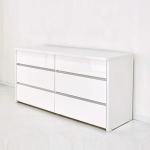 레브 3단 6칸 와이드 낮은 옷 서랍장 1500