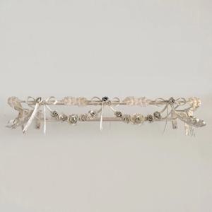 HB23493 장미리본 사각 캐노피