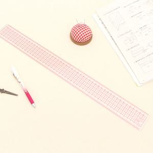 양면 그레이딩자 50cm 투명 아크릴 유연