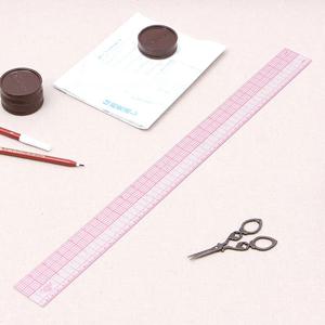 인치 센치 양면 그레이딩자 60cm 아크릴