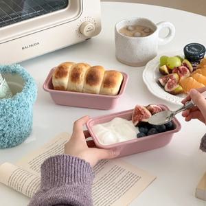 테라 핑크 파운드팬 식빵틀 베이킹몰드 오븐트레이