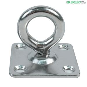 스텐 회전 링고리 8mm 특대 (피스포함) 스테인레스 사각 고리 다용도 고정 링