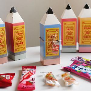 수능합격 간식박스 선물세트 합격연필 시험선물 수능선물 수능 응원 합격 선물-3개 세트