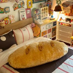 [해외] French stick 인형 쿠션 인테리어 허리베개 대형 2size