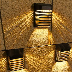 태양광 깜빡임 효과 센서등 벽조명 벽부등 외부 벽등