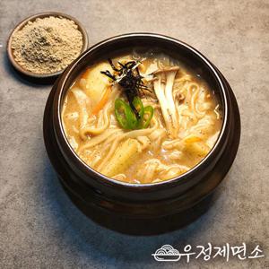 우정제면소 들깨 칼국수 18인분세트 (생면 3kg+들깨가루 18봉)