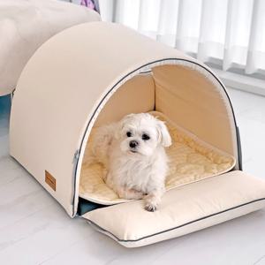 펫 범퍼침대 아치 세트 변신하는 강아지 고양이 하우스 방수 방석 2size 5colors