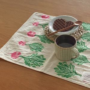 마음에 쏙 든 콜라비 테이블매트 키친크로스