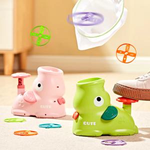 KC인증 프리스비 코끼리 캐치 플라잉 프로펠러 비행접시 발사기