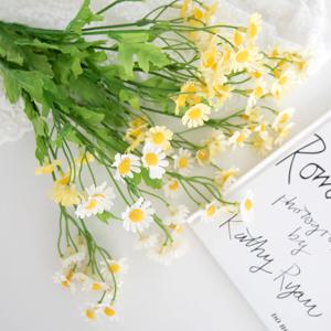 에그 마가렛 데이지 인테리어 조화꽃