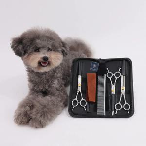 반려동물 골드라벨 애견 미용가위 세트