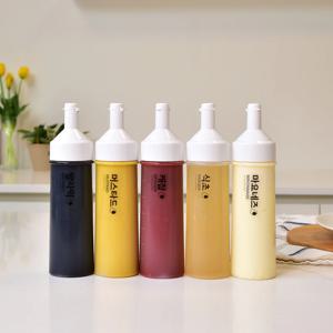 가정용 원웨이 소스통 드레싱 케찹통 마요네즈통 350ml 5p