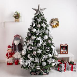 크리스마스 트리 나무 장식 풀세트 비드크리스탈몬타나 180cm (단면) 데코