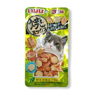 QSC-123 야끼믹스 가츠오부시&가리비관자&본격다시 25g x 12개 묶음