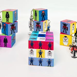 스키비디 토일렛 큐브 타이탄 카메라맨 스피커맨