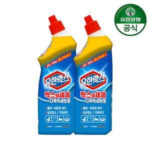유한락스 락스와세제 다목적세정용 755ml 2개