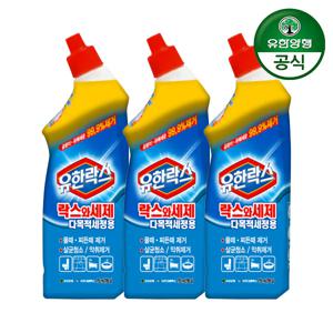 유한락스 락스와세제 다목적세정용 755ml 3개