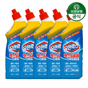 유한락스 락스와세제 다목적세정용 755ml 5개