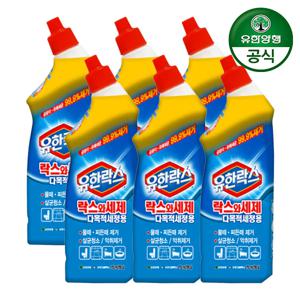 유한락스 락스와세제 다목적세정용 755ml 6개