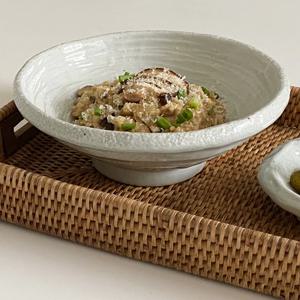 순수 라면 덮밥 면기