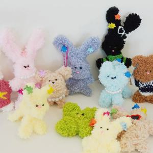 뽀글이 모루 인형 만들기 털 철사 1M -모루인형만들기 모루인형 부자재 모루공예 모루끈