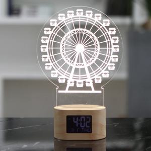 아크릴 무드등 인테리어 LED 탁상시계