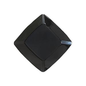 소스접시 라라 블랙 10cm 10P 홈파티 행사 모임 사각 일회용 소스용기