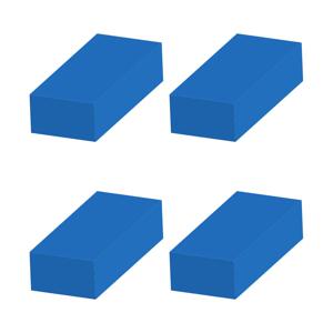 자동차 순정형 천사 도어가드 스펀지 차량 문콕방지  대형 블루