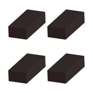 자동차 순정형 천사 도어가드 스펀지 차량 문콕방지  대형 블랙