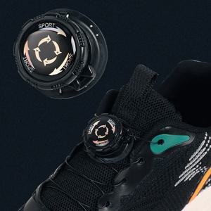 블랙 다이얼 신발끈 2P 줄풀림방지 버클 운동화끈 DD-12461