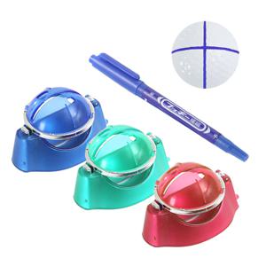 골프 볼라이너 회전형+마킹펜 3color