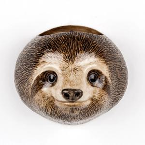 나무늘보 벽걸이거치대 벽장식 헌팅트로피 세라믹 오브제