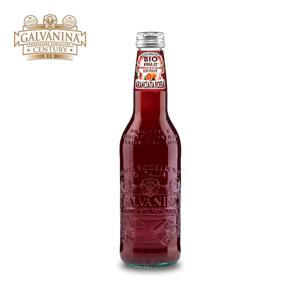 유기농 블러드오렌지 소다수 355ml 1병 과일탄산