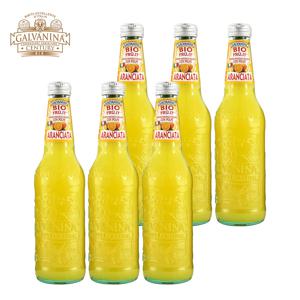 유기농 오렌지 355ml 6병 과일탄산