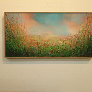 꽃그림 감성액자 샌디 둘리 - March Day 가든 힐링 핑크인테리어