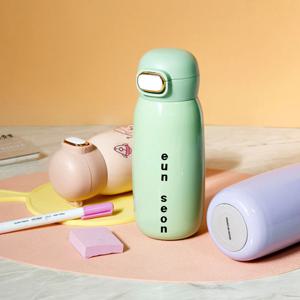 뮤티드 초등학생물통 보온보냉병 원터치 350ml 이름제작서비스