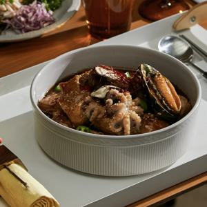 Ondo℃ 온도 아리아 플로르 단품 멀티샐러드볼(화이트)