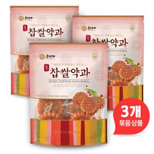 찹쌀약과(봉지) 3개 (3개 묶음, 총 1.05kg)