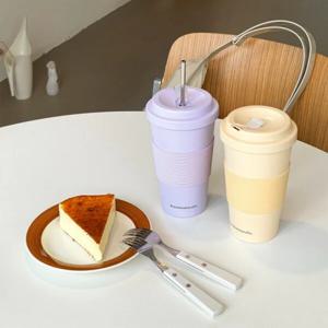 PLA 대용량 벤티사이즈 샌드 텀블러 591ml 2color